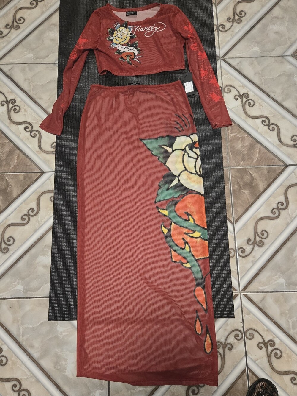 Ed Hardy Mesh Outfit